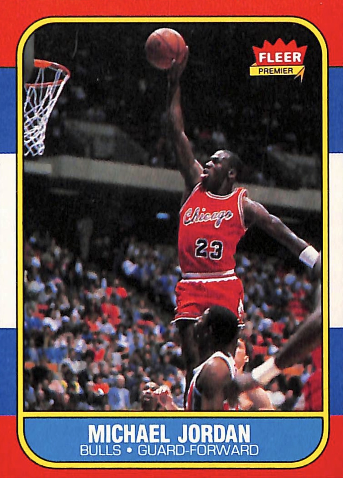 1986 Michael Jordan Fleer Rookie Card