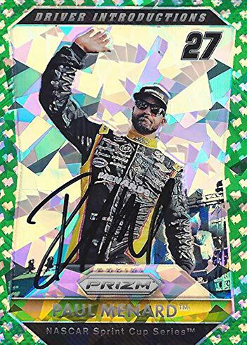 Paul Menard 2016 Panini Prizm Racing NASCAR
