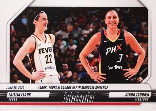 2024 Panini Instant Caitlin Clark Diana Taurasi Rookie RC 104