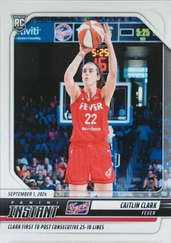 2024 Panini Instant Caitlin Clark Rookie RC 195