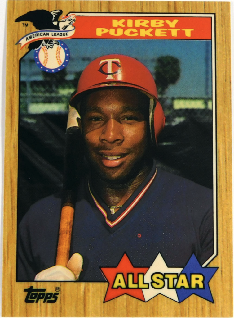 198 Topps Kirby Puckett All Star