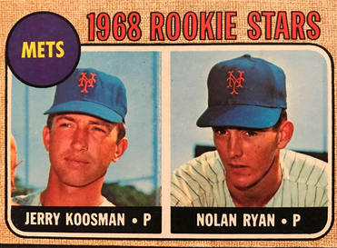 1968 Topps Nolan Ryan Rookie Mets