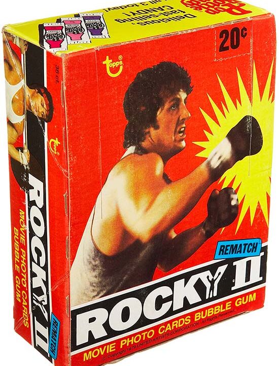 Rocky II Movie Cards