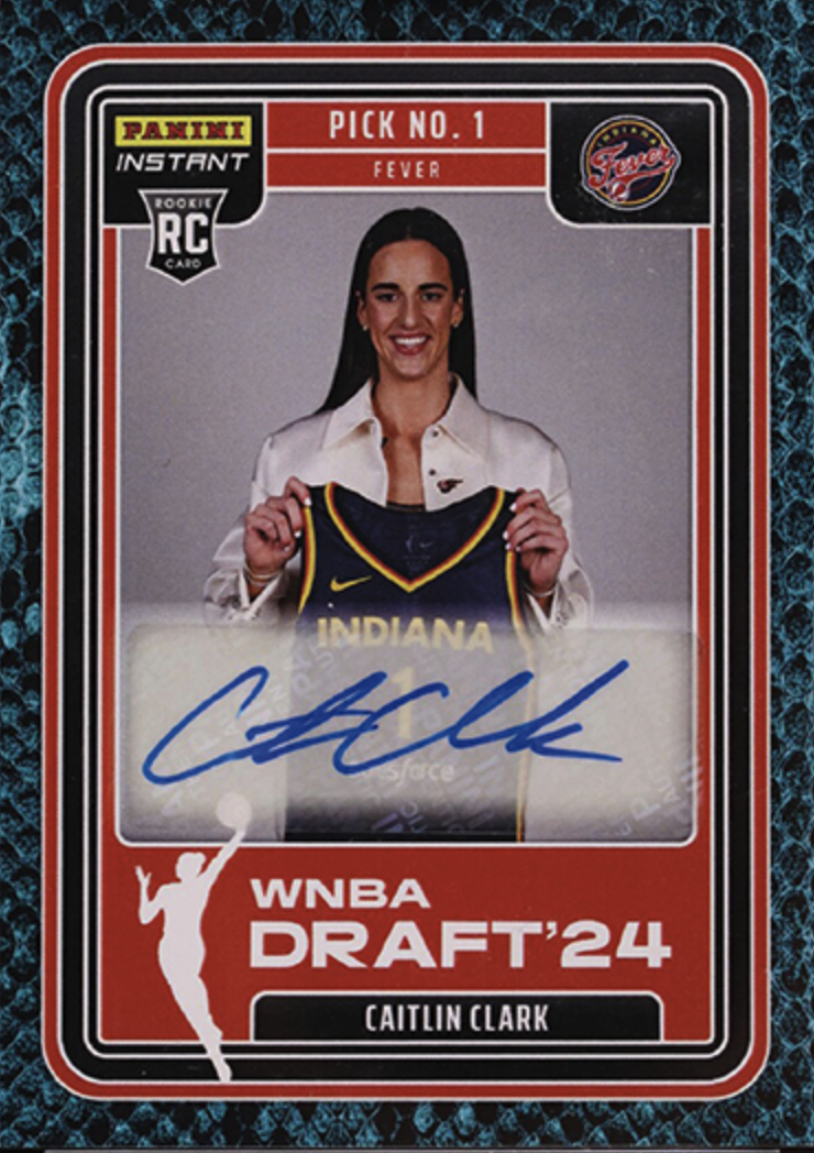 2024 Caitlin Clark Panini Instant Auto Record Sale